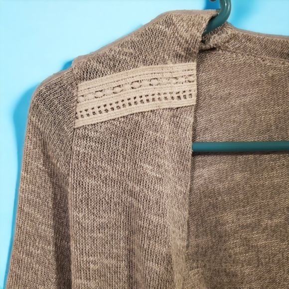 Size 5 Girls Cardigan Sweater w Lace Detail - Picture 3 of 4